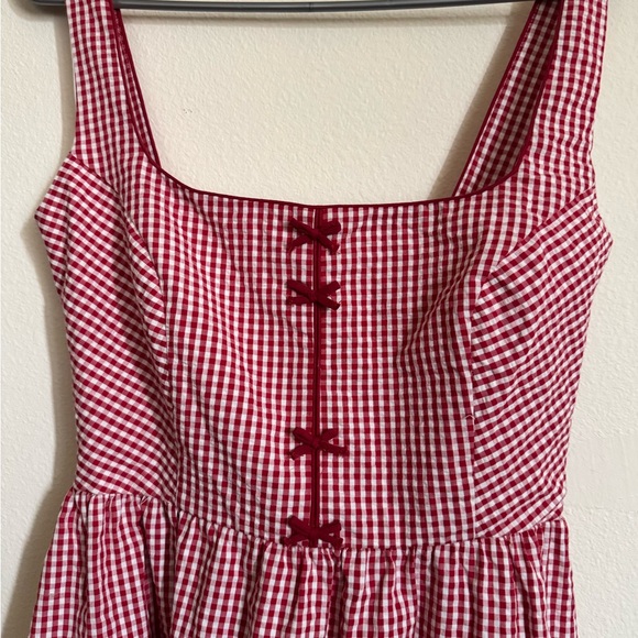 Caroline Constas Gingham Dress - Picture 3 of 4